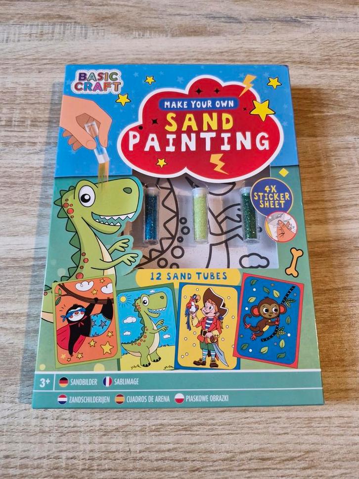 Zandschilderij Set - Maak je eigen kunst! Nieuw, Kinderen en Baby's, Speelgoed | Educatief en Creatief, Nieuw, Knutselen, Ontdekken