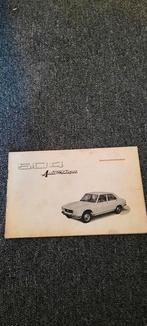 Handleiding peugeot 504 automaat automatique ,  nette staat, Ophalen of Verzenden