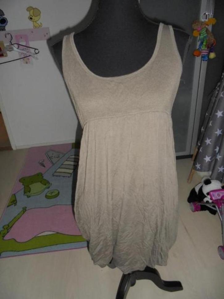 Bruin tuniekjurkje merk Hema maat 40, Kleding | Dames, Jurken, Zo goed als nieuw, Maat 38/40 (M), Bruin, Boven de knie, Ophalen of Verzenden