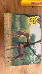 Puzzel van paarden 500 stukjes, Ophalen of Verzenden, Zo goed als nieuw