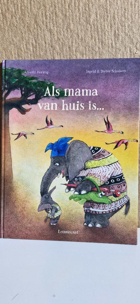 Als mama van huis is, Boeken, Kinderboeken | Kleuters, Zo goed als nieuw, Verzenden