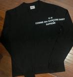 Comme des Garçons Supréme Longsleeve Maat M, Maat 48/50 (M), Zwart, Nieuw, Ophalen of Verzenden