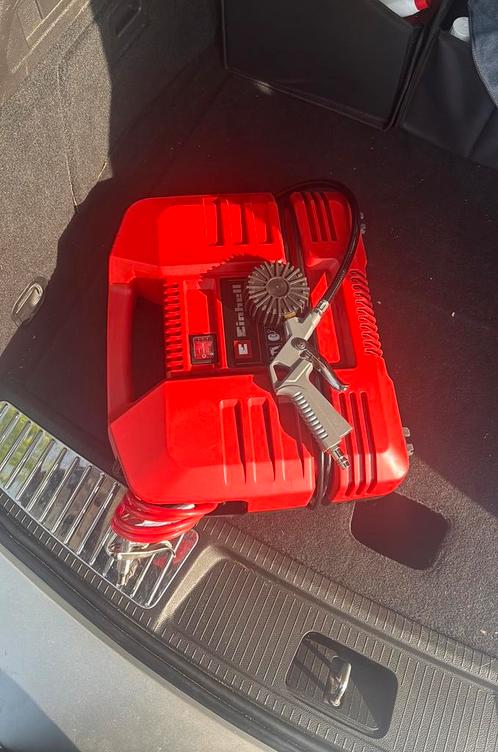 Einhell Compressor - Draagbaar - 8 Bar, Doe-het-zelf en Verbouw, Compressors, Nieuw, 6 tot 10 bar, Minder dan 25 liter, Minder dan 200 liter/min