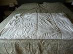 dekbed 100% katoen met synthetische vulling 300g/m2 140x200, Eenpersoons, Wit, Ophalen of Verzenden, Deken of Dekbed