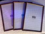 3 Zeer luxe fotolijsten, fotograaf kwaliteit. Nieuw in seal, Ophalen of Verzenden, Nieuw