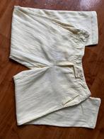 Mooie zacht gele linnen broek maat 42, Ophalen of Verzenden, Zo goed als nieuw, Maat 42/44 (L), Geel