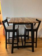 Ikea bartafel met barstoelen, Huis en Inrichting, Ophalen, Zo goed als nieuw
