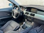 Zwarte BMW 5-Serie 523i E60 Touring 177PK Nette Auto/APK/AC!, USB, Zwart, 2497 cc, 1535 kg