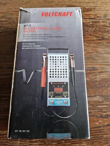 Voltcraft BT-3 digitale accu-/batterijtester – voor 12V lood beschikbaar voor biedingen