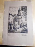 Ets van Leon Desbuisson., Antiek en Kunst, Ophalen of Verzenden
