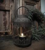 NIEUW Countryfield windlicht, Overige materialen, 25 tot 50 cm, Grijs, Nieuw