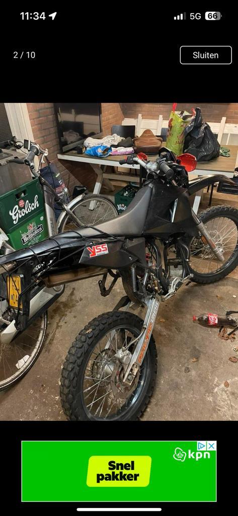 Cpi supercross 50, Fietsen en Brommers, Brommers | Crossbrommers, Gebruikt, Overige merken, Ophalen