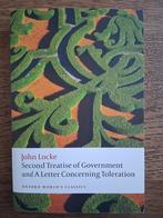 John Locke - Second Treatise of Government & A Letter, Ophalen of Verzenden, Zo goed als nieuw
