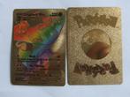goudkleurige regenboog Dragapuit V Max 320, Hobby en Vrije tijd, Verzamelkaartspellen | Pokémon, Verzenden, Nieuw