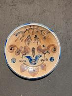 Vintage Bretonse handgemaakte schaal, Huis en Inrichting, Woonaccessoires | Schalen en Manden, Schaal, Rond, Ophalen of Verzenden