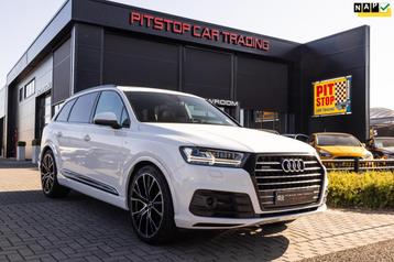 Audi Q7 3.0 TDI quattro 3x S-Line + 7p, 272 PK, Pano, Trekha beschikbaar voor biedingen