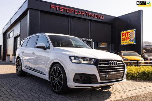 Audi Q7 3.0 TDI quattro 3x S-Line + 7p, 272 PK, Pano, Trekha, Auto's, Audi, Particulier, Te koop, Q7, 4x4, ABS, Achteruitrijcamera