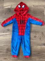Onesie spiderman maat 98, Kinderen en Baby's, Carnavalskleding en Verkleedspullen, Verzenden, Zo goed als nieuw, 104 of kleiner