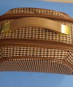 Edwards  Bruine Make-up Tas / Toilettas, Ophalen of Verzenden, Gebruikt, Bruin, Hardcase