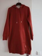 Only sweatdress jurk van sweaterstof maat S rood hoodie, Only, Ophalen of Verzenden, Zo goed als nieuw, Maat 36 (S)