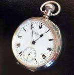 Zilveren zakhorloge WALTHAM Massachusetts USA 1916  !!MINT!!, Ophalen of Verzenden, Zilver, Overige typen