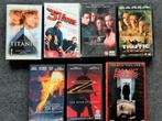 7 videobanden met spannende films, Cd's en Dvd's, VHS | Film, Thrillers en Misdaad, Gebruikt, Ophalen of Verzenden, Vanaf 12 jaar