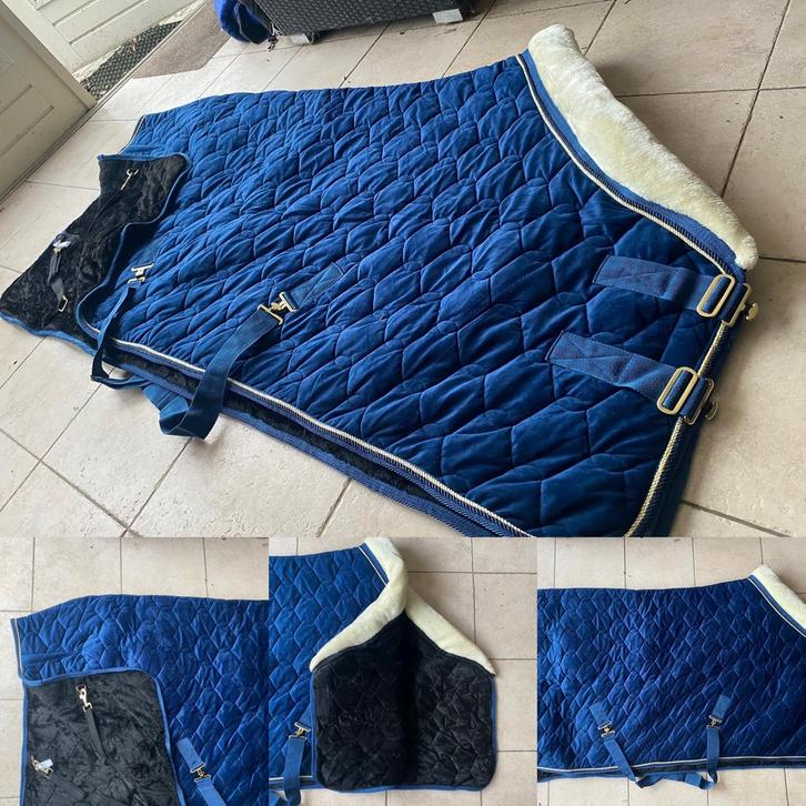 Nieuwe Profi-Rider velvet showdekens, Dieren en Toebehoren, Paarden en Pony's | Dekens en Dekjes, Nieuw, Deken, Ophalen of Verzenden