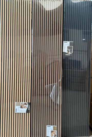 Akoestische wandpanelen | lattenwand alle 3 kleuren nieuw beschikbaar voor biedingen