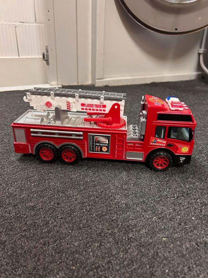 Brandweerauto Speelgoed, Kinderen en Baby's, Speelgoed | Speelgoedvoertuigen, Zo goed als nieuw, Ophalen of Verzenden