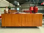 Breed laag dressoir TV-meubel kast - vintage retro, Ophalen, 150 tot 200 cm, Onbekend, Onbekend
