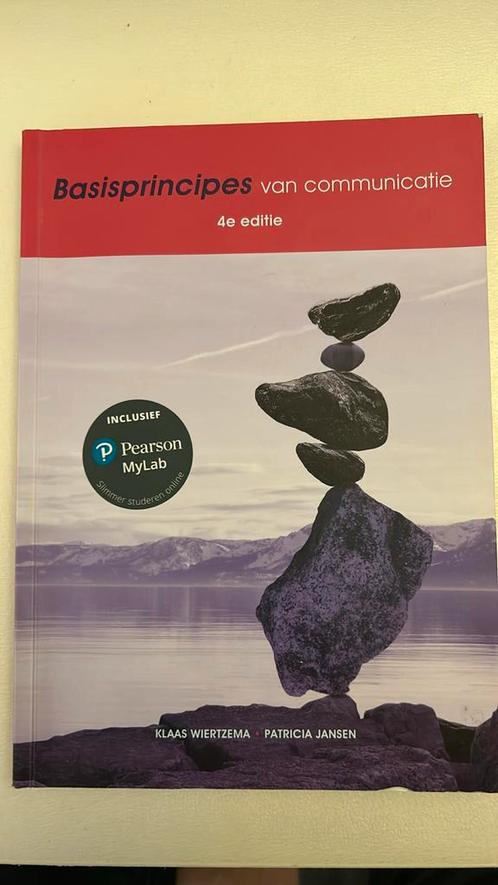 Patricia Jansen - Basisprincipes van communicatie, Boeken, Studieboeken en Cursussen, Zo goed als nieuw, Overige niveaus, Ophalen of Verzenden