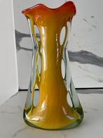 Zeldzame glazen vaas Modern Art Deco Style, Ophalen of Verzenden
