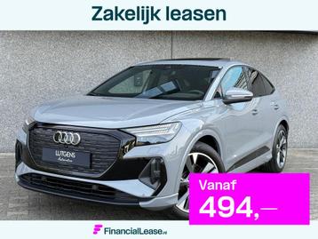 Audi Q4 Sportback e-tron 35 S-Line Pano RS-stoelen Nardo beschikbaar voor biedingen