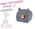 Kattenmand, Dieren en Toebehoren, Ophalen of Verzenden, Nieuw, Vilt