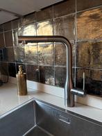 GROHE Keukenmengkraan Essence RVS + gratis waterkoker!, Ophalen of Verzenden, Zo goed als nieuw, Rvs, Kraan