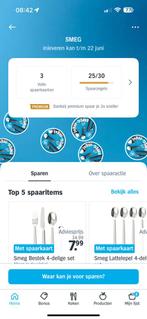3 volle SMEG spaarkaarten + 25 zegels, Hobby en Vrije tijd, Spaarzegeltjes, Ophalen, Volle spaarkaart