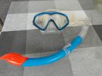 snorkel set duikbril  snorkel klasse A  keurig netjes, Ophalen of Verzenden, Zo goed als nieuw, Snorkelset