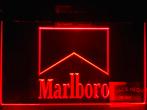 Led Lichtbord MARLBORO  3d neon look, Nieuw, Ophalen of Verzenden, Lichtbak of (neon) lamp