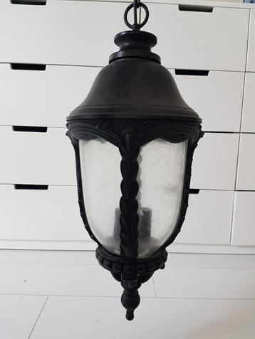 Mooie stalen buitenlamp kan ook binnen beschikbaar voor biedingen