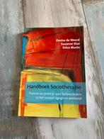 Denise de Weerd - Handboek sociotherapie, Denise de Weerd; Suzanne Slaa; Eelco Muste, Maatschappij en Samenleving, Ophalen of Verzenden
