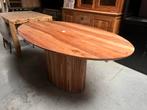 Tafel ovaal Showmodel Nieuw, Huis en Inrichting, Tafels | Eettafels, Ophalen, Nieuw, Ovaal, 200 cm of meer