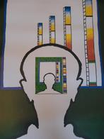 Affiche Raveel, Ophalen of Verzenden