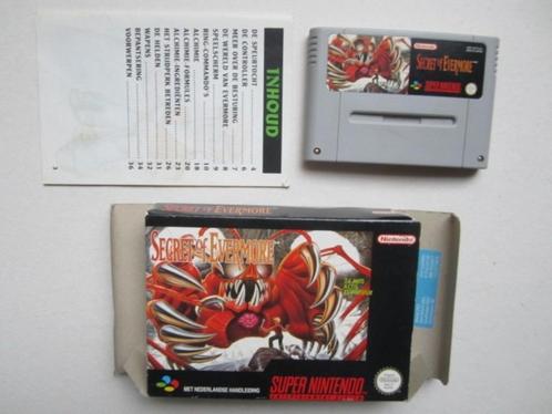 Secret of Evermore SNES Super Nintendo NES, Spelcomputers en Games, Games | Nintendo Super NES, Gebruikt, Role Playing Game (Rpg)