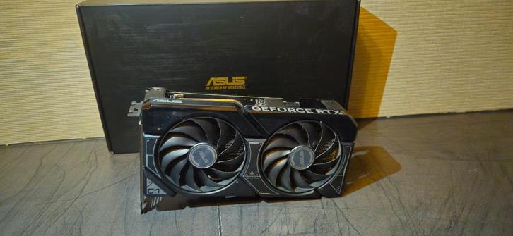 Asus dual NVIDIA Geforce RTX 4060 8gb met garantie, Computers en Software, Videokaarten, Zo goed als nieuw, Nvidia, PCI-Express 4.0