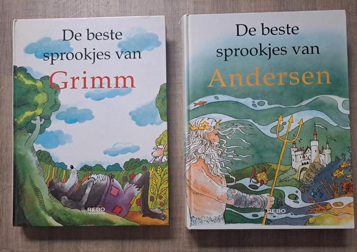 De beste sprookjes van Grimm en/of Andersen, Boeken, Sprookjes en Fabels, Zo goed als nieuw, Ophalen of Verzenden
