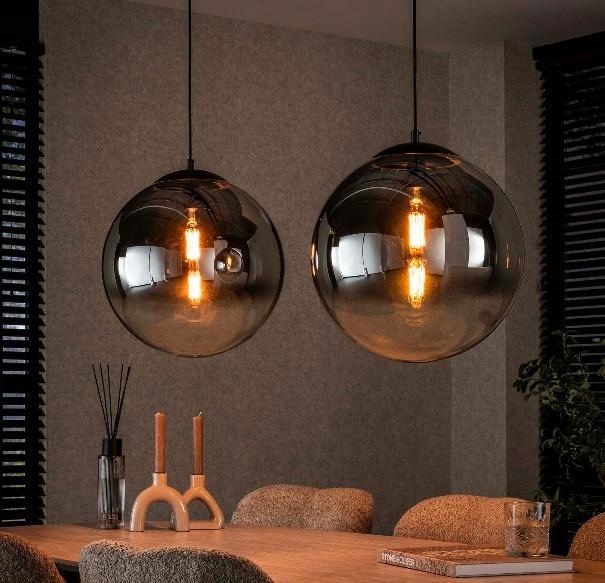 Hanglamp Bubbly (RETOUR24 internet retour) in doos, Huis en Inrichting, Lampen | Hanglampen, Nieuw, Minder dan 50 cm, Glas, Ophalen of Verzenden