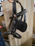 Men hoofdstel, met oogkleppen, zwart leer Pony / shetlander, Ophalen of Verzenden, Nieuw, Overige soorten