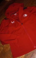 feyenoord wind/regen jack maat 146, Ophalen of Verzenden, Gebruikt