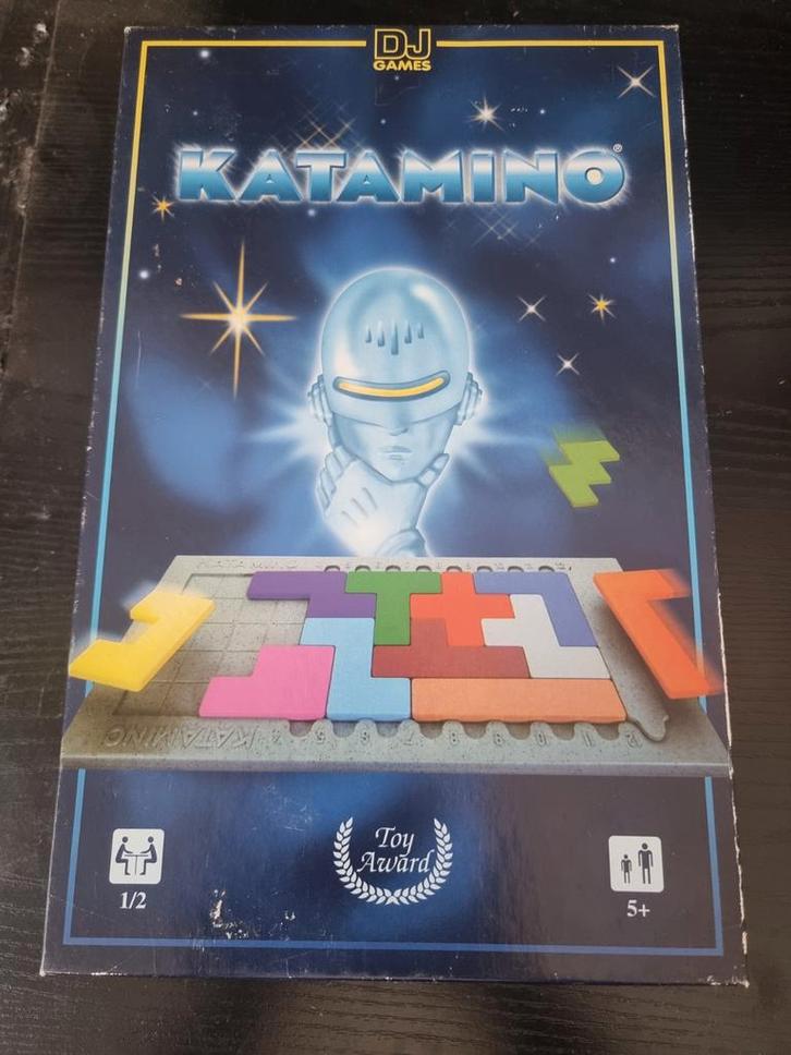 Katamino Puzzelspel - Logisch Denken!, Hobby en Vrije tijd, Gezelschapsspellen | Bordspellen, Zo goed als nieuw, Een of twee spelers