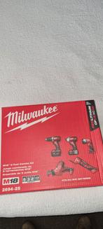 Milwaukee M18 Gereedschapset - Nieuw in Doos!, Ophalen of Verzenden, Nieuw